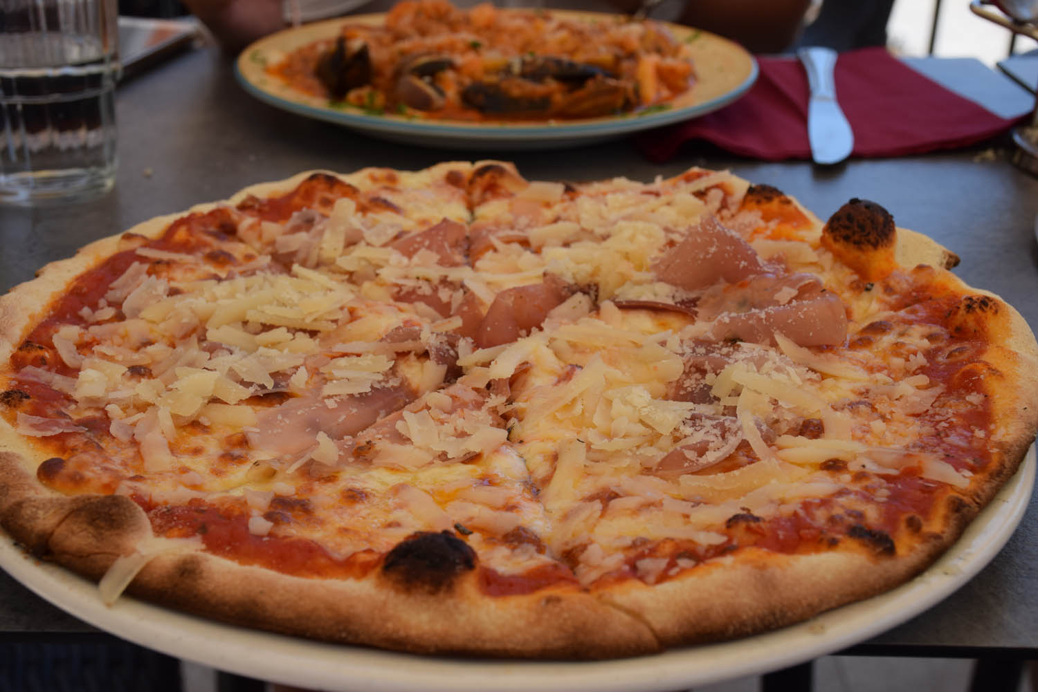 Raffael Restaurant Pizza in Spinola Bay, St. Julians, Malta - DELICIOUS !!!