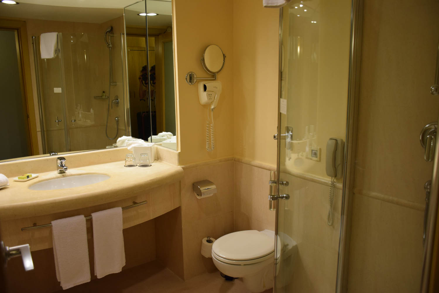 My Room Bathroom |  Hotel InterContinental Malta - St. Julian's