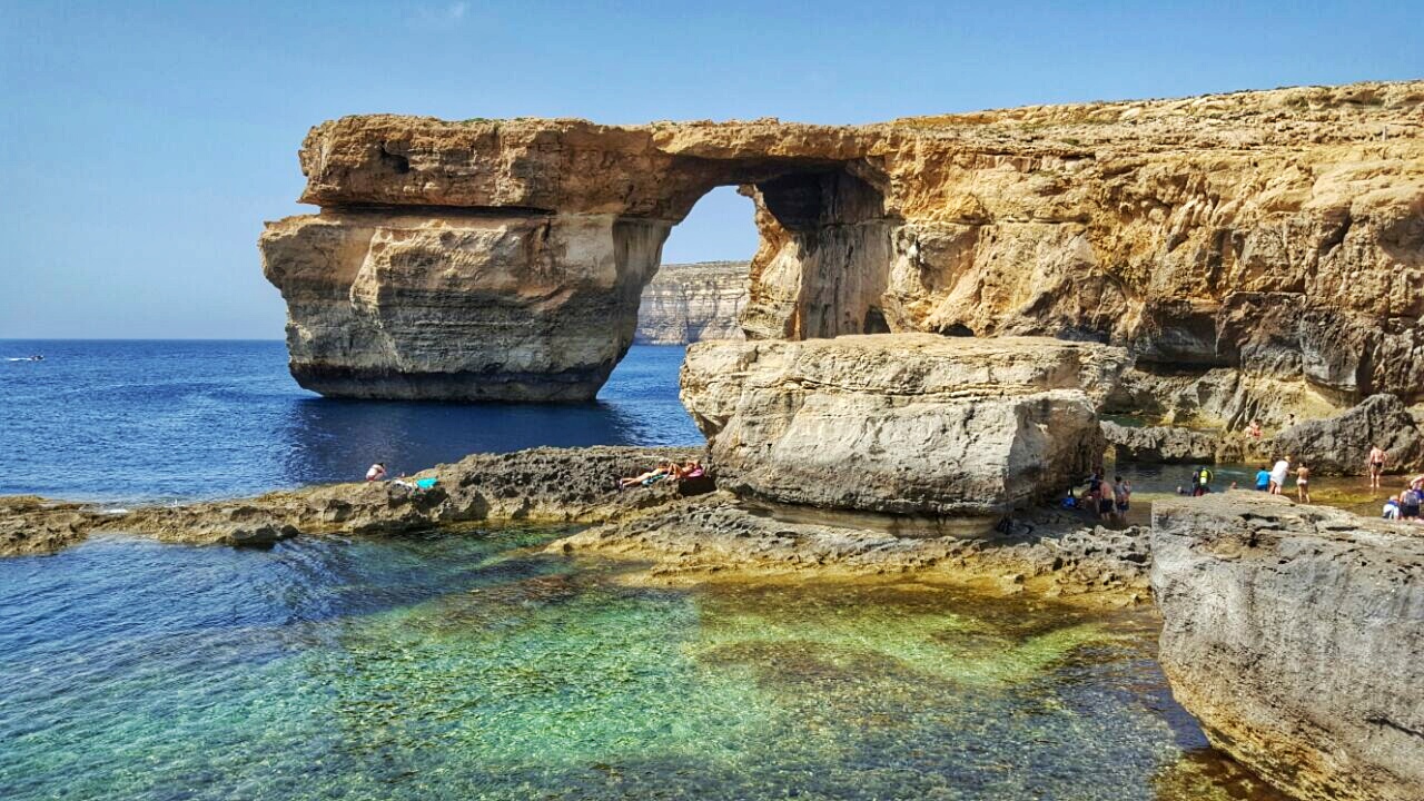 Azure Window in Gozo, Malta |  Photo: Maria Eugenia Cerchi