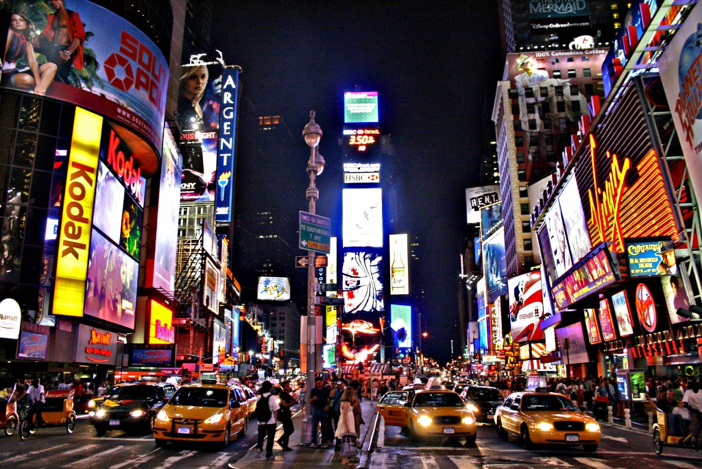 08 times square a noite - dicas de viagem nova york NY