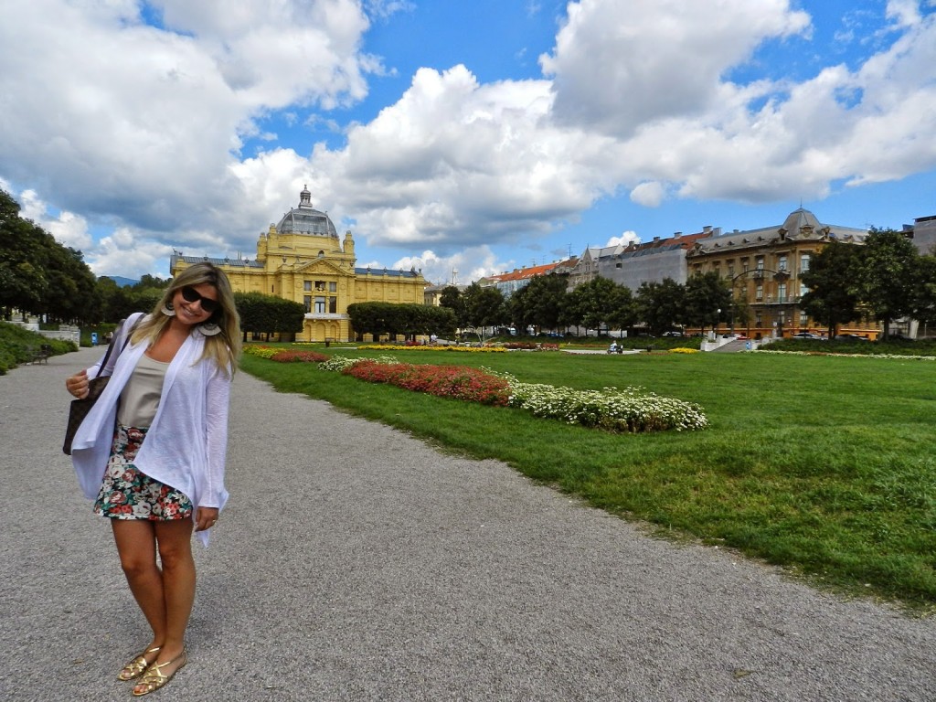 dicas de Zagreb croácia - Parque Tomislava e Pavilhão de Arte 