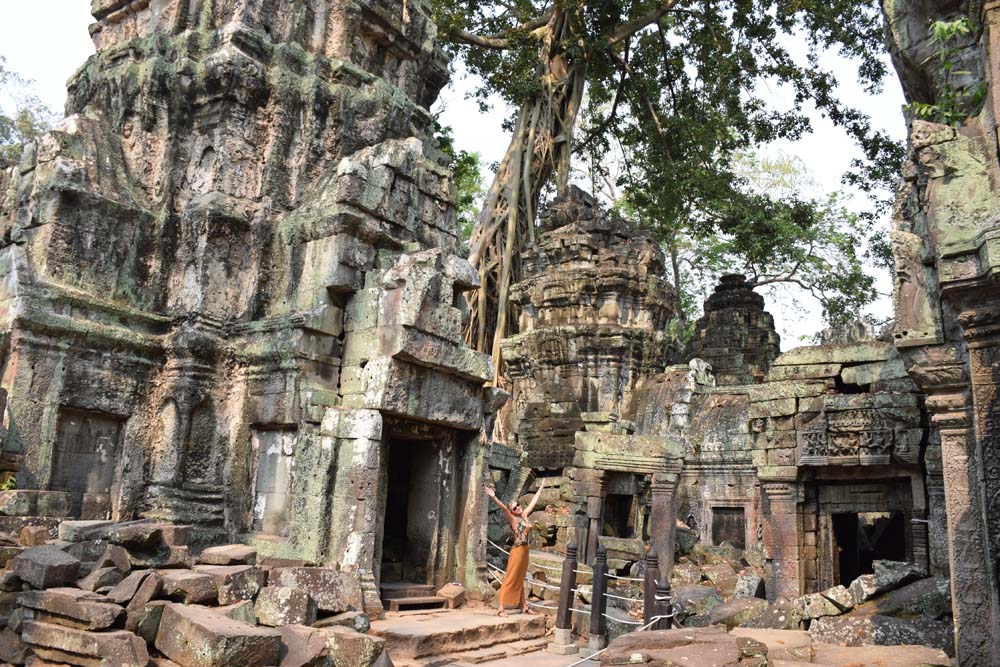 Ta Prohm temple cambodia lara croft tomb raider