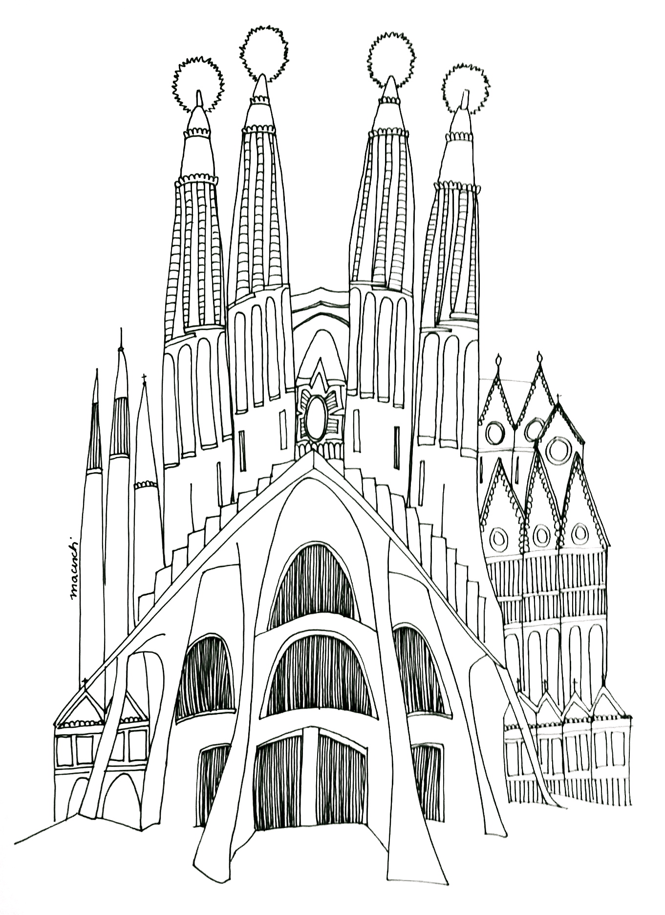 Destinos_para_colorir_Sagrada_Familia