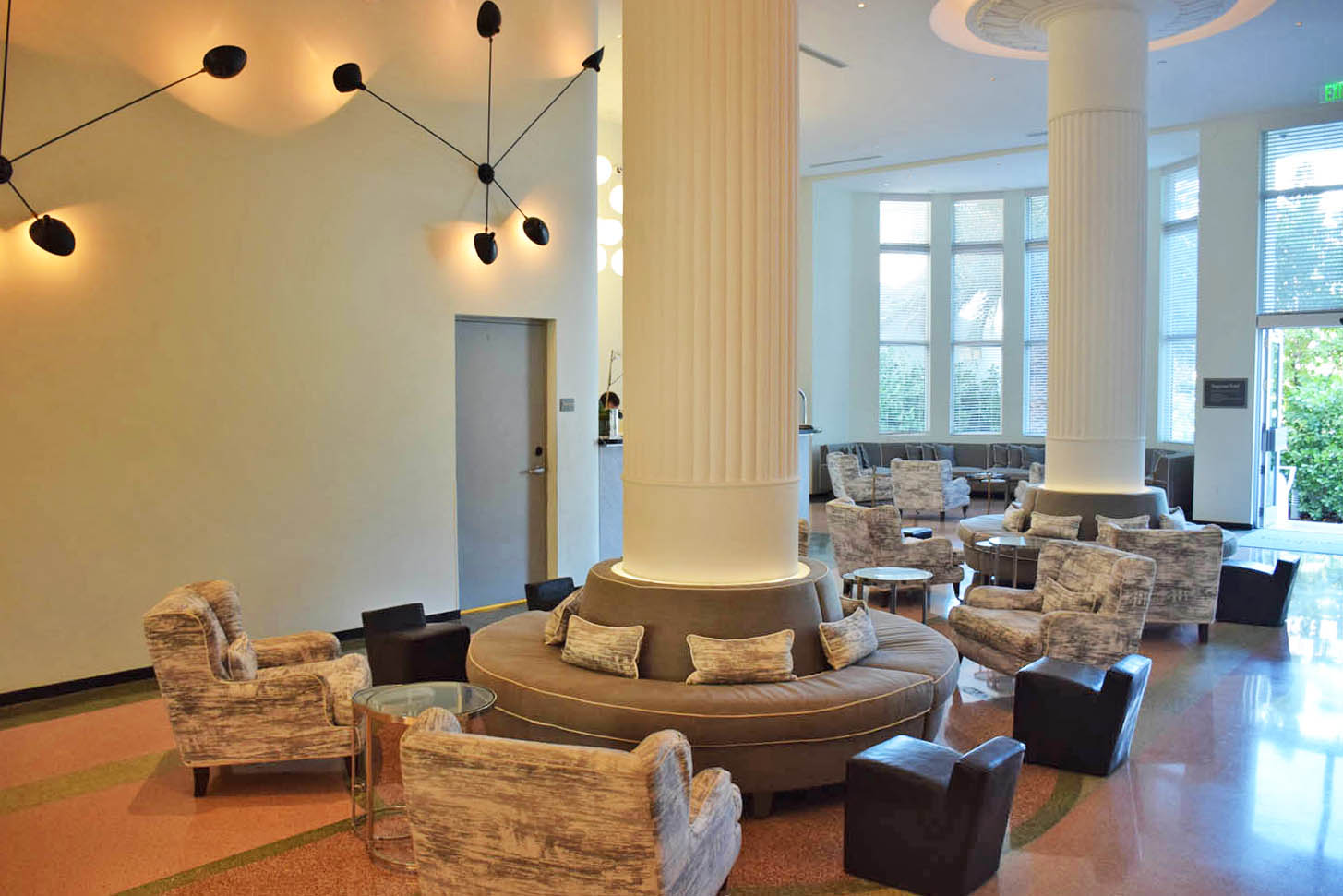 Lobby do hotel Metropolitan by COMO Miami Beach