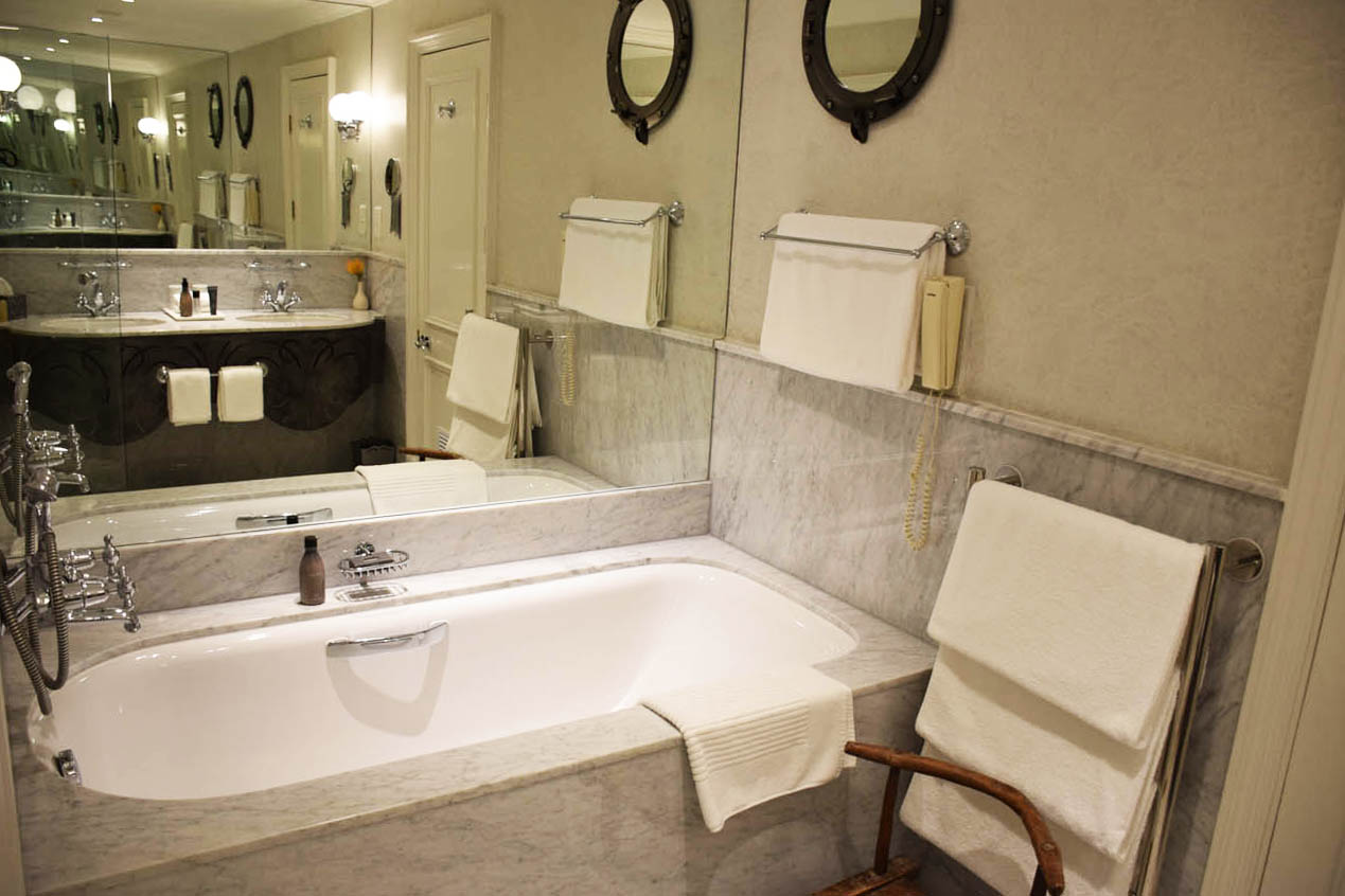 Banheiro do quarto - Cape Grace Hotel - Cape Town