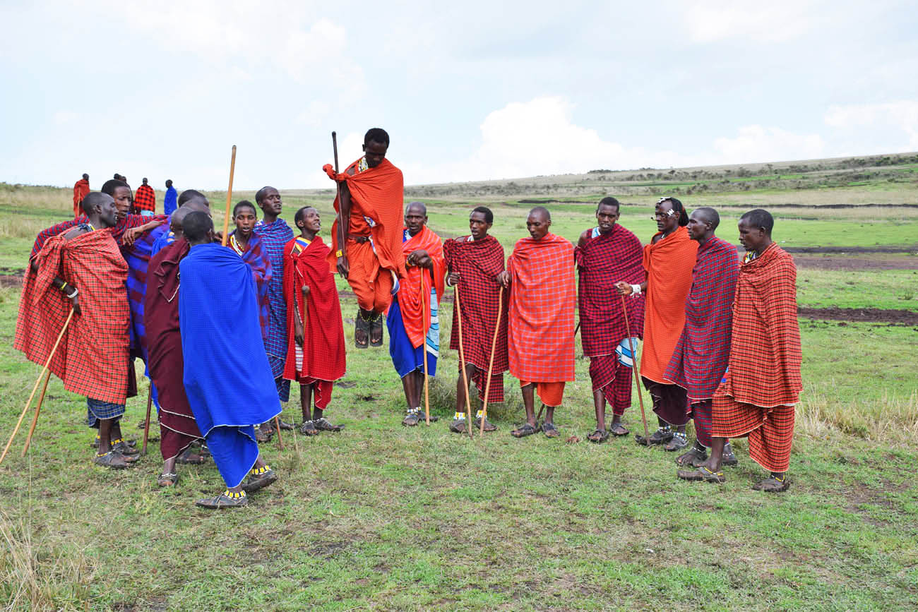 Tribo Maasai Cratera de Ngorongoro