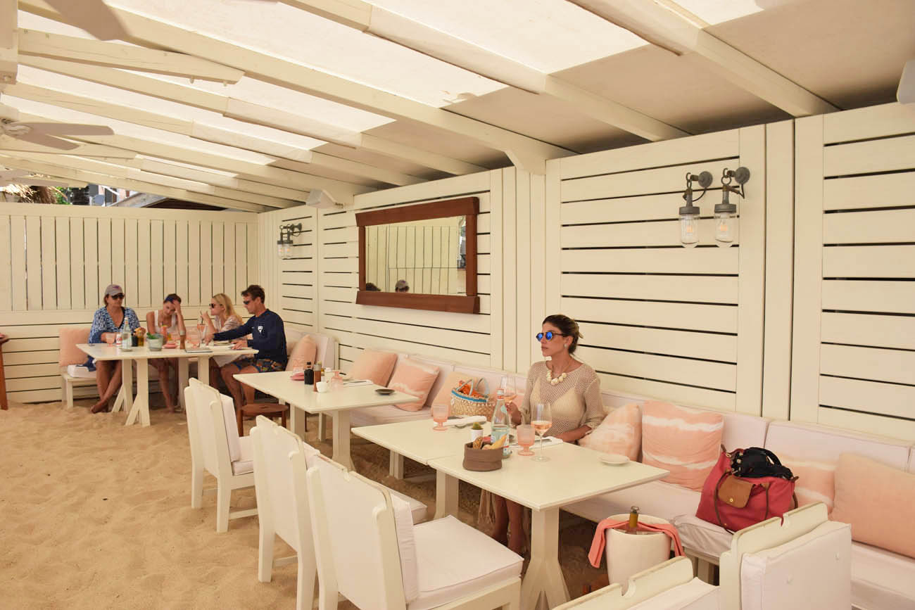 dicas de st barth - melhores restaurantes - Cabane de L’Isle – Hotel Cheval Blanc - Anse des Flamands - lala rebelo