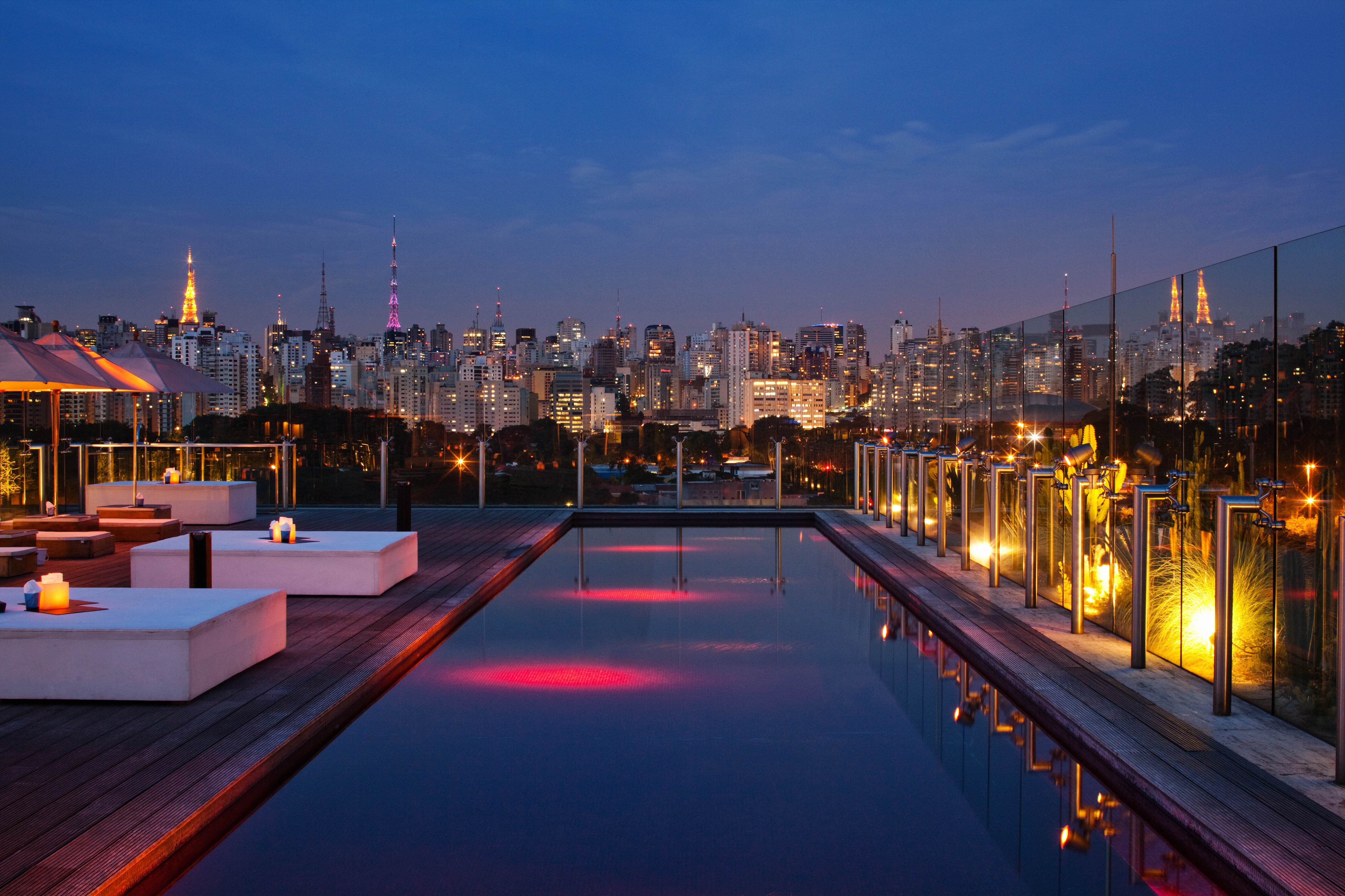 hotel unique sao paulo preferred hotels and resorts pool piscina skye bar