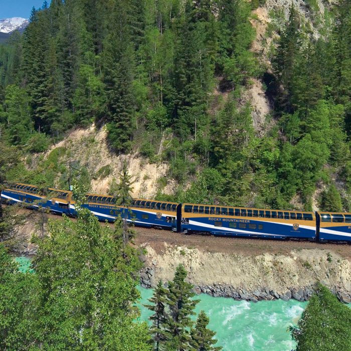 Поезд Rocky Mountaineer интерьер