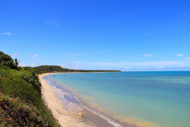 Praia de Japaratinga - Litoral norte de Alagoas - maragogi