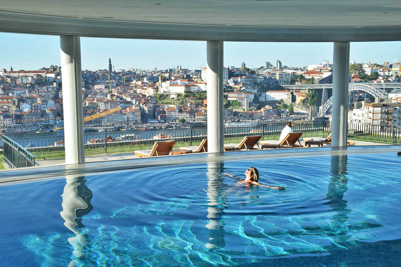 as piscinas mais lindas do mundo - the yeatman porto portugal - SPA