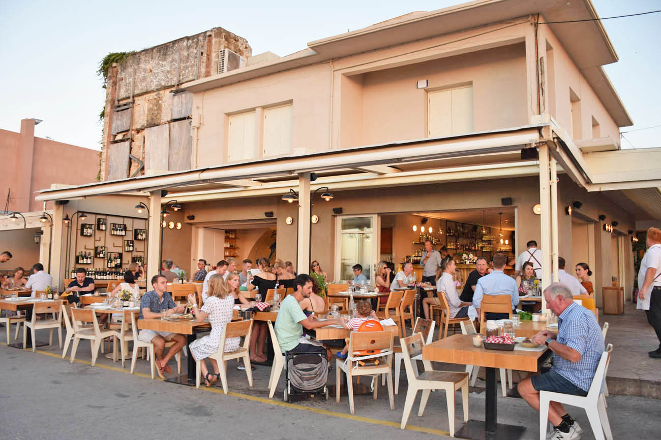 Onde comer em Chania - Restaurante Salis - Creta