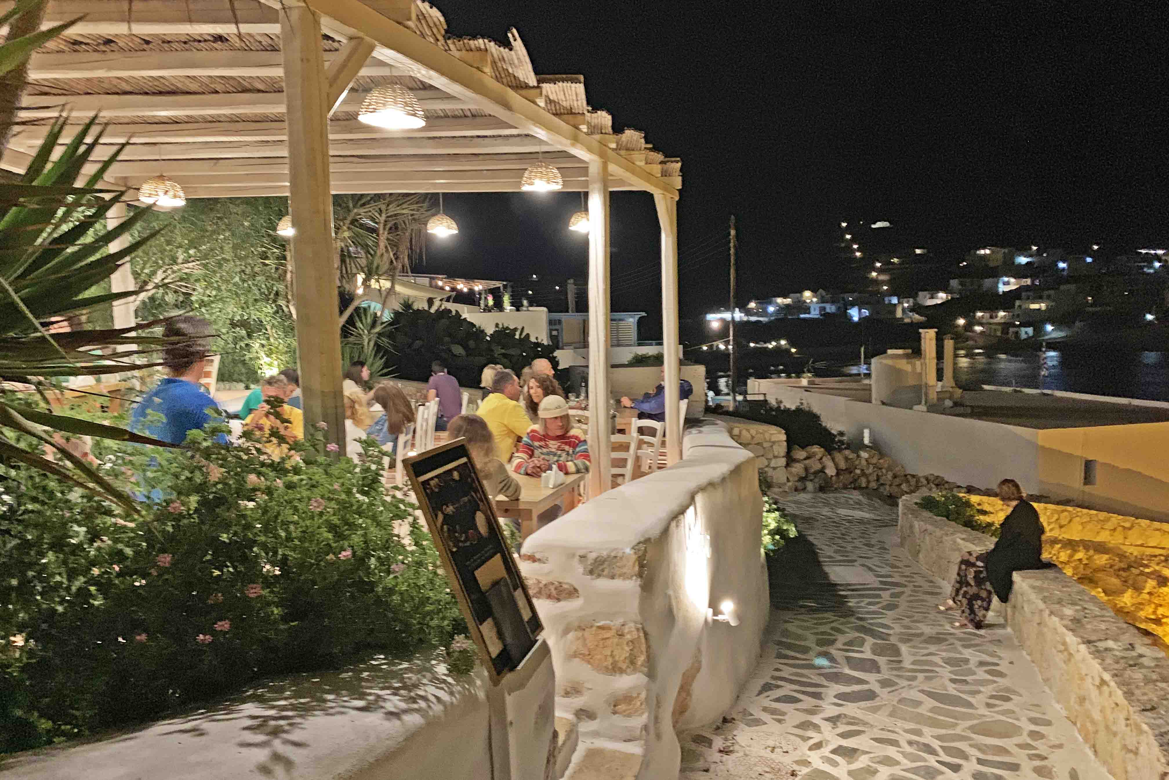 Avli Restaurant Donoussa Island Greece