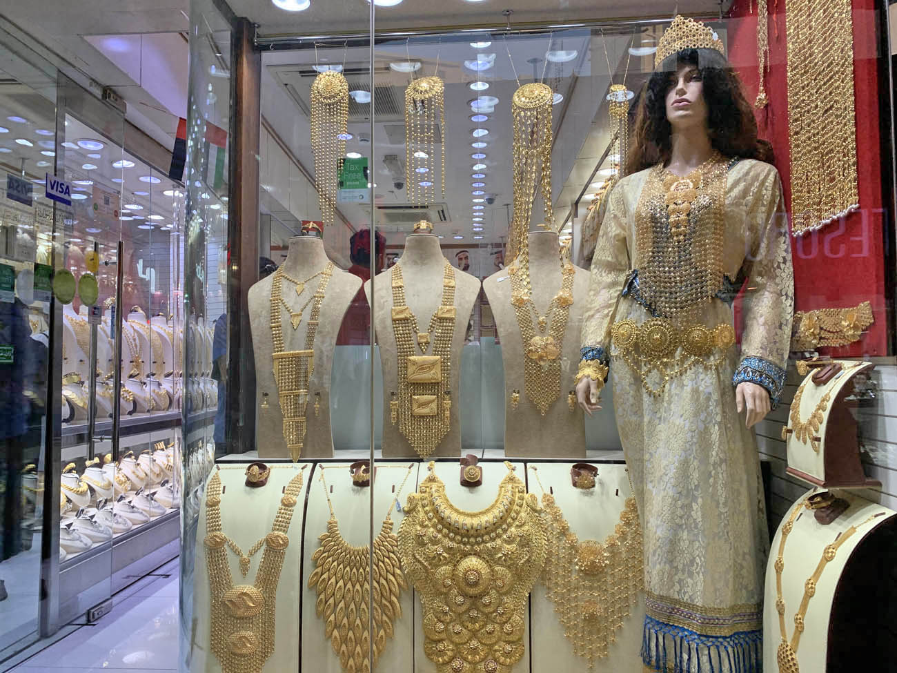 Gold Souq Dubai - mercado típico