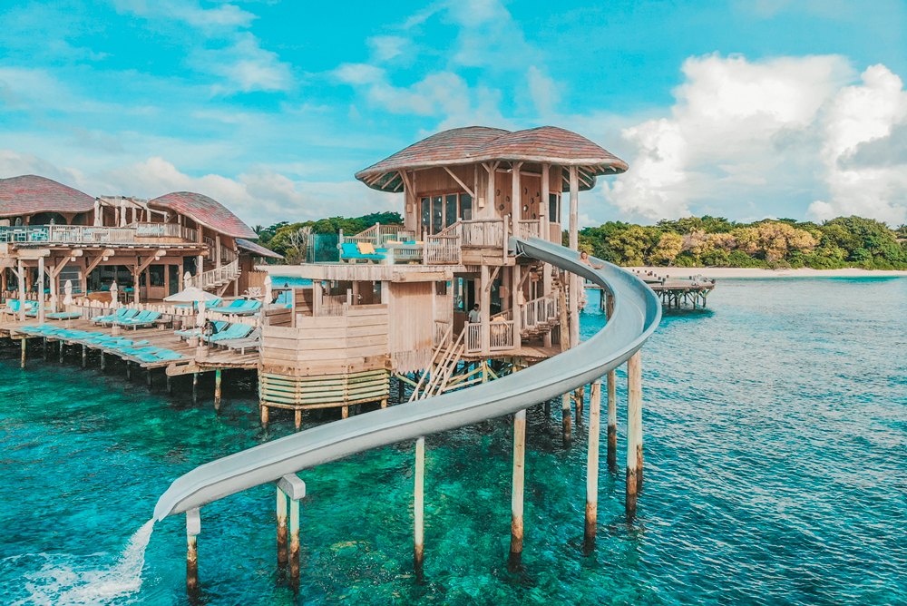 Soneva Fushi Maldives - hotel de luxo kids baby friendly nas Maldivas