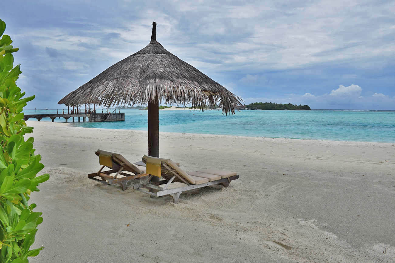 Anantara Dhigu beach villa Maldives