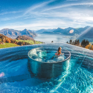 As piscinas mais lindas do mundo - Villa Honegg - Suica - Lala Rebelo