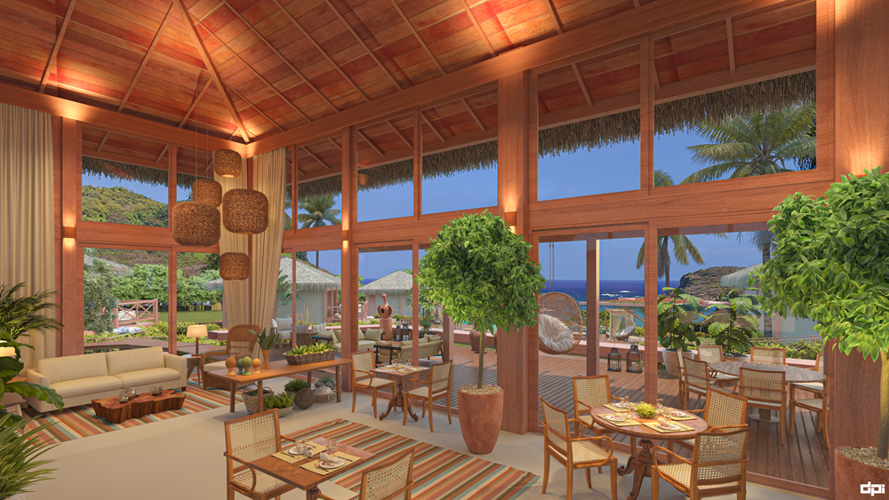 Pousada NANNAI Noronha Solar dos Ventos - restaurante