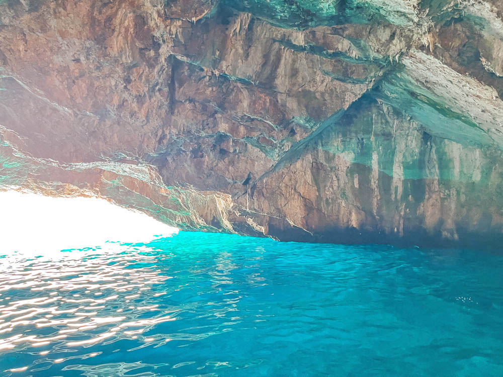 blue cave montenegro