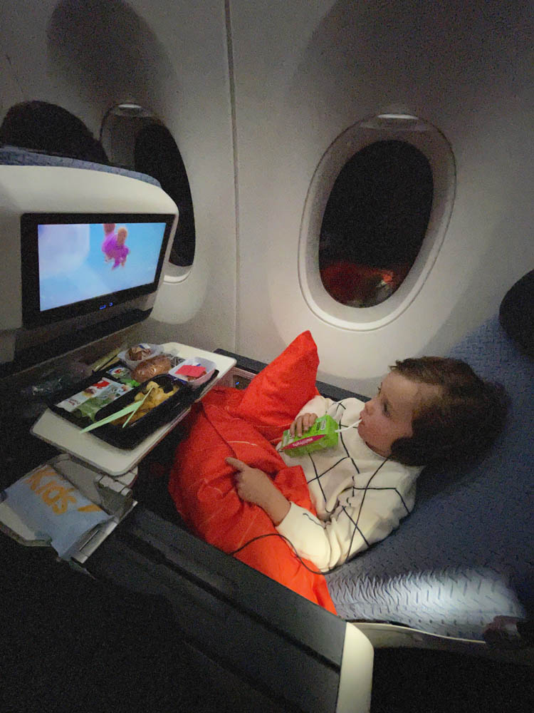 viajando com criança na Air France 