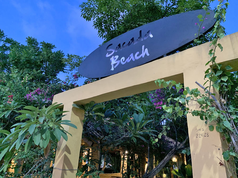 sacada beach restaurante flecheiras
