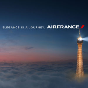 Air France - nova assinatura de marca - Elegance is a Journey
