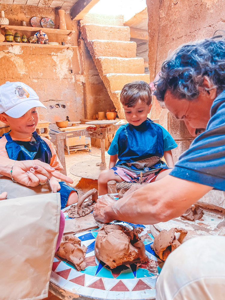 O que fazer em marrakech - workshop cerâmica