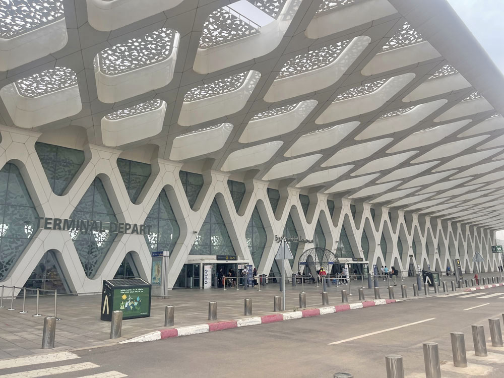 aeroporto de marrakech