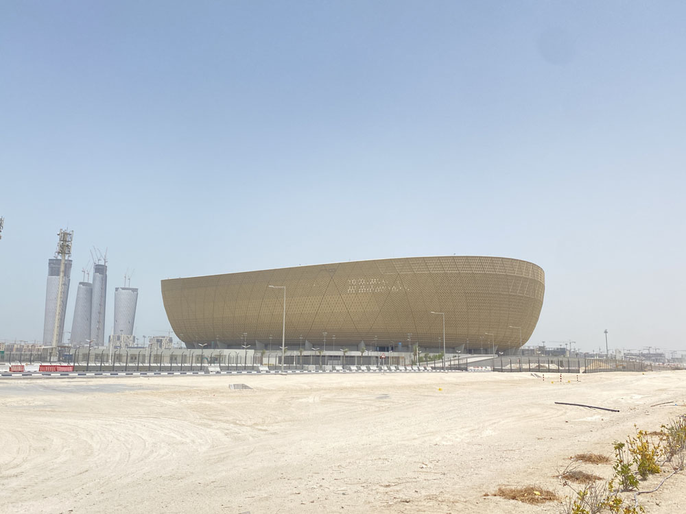 DOHA CATAR ESTÁDIOS DA COPA - LUSAIL ICONIC STADIUM