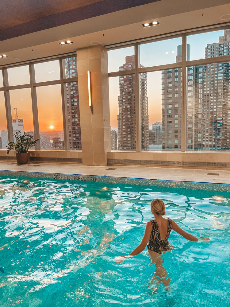 mandarin oriental new york pool