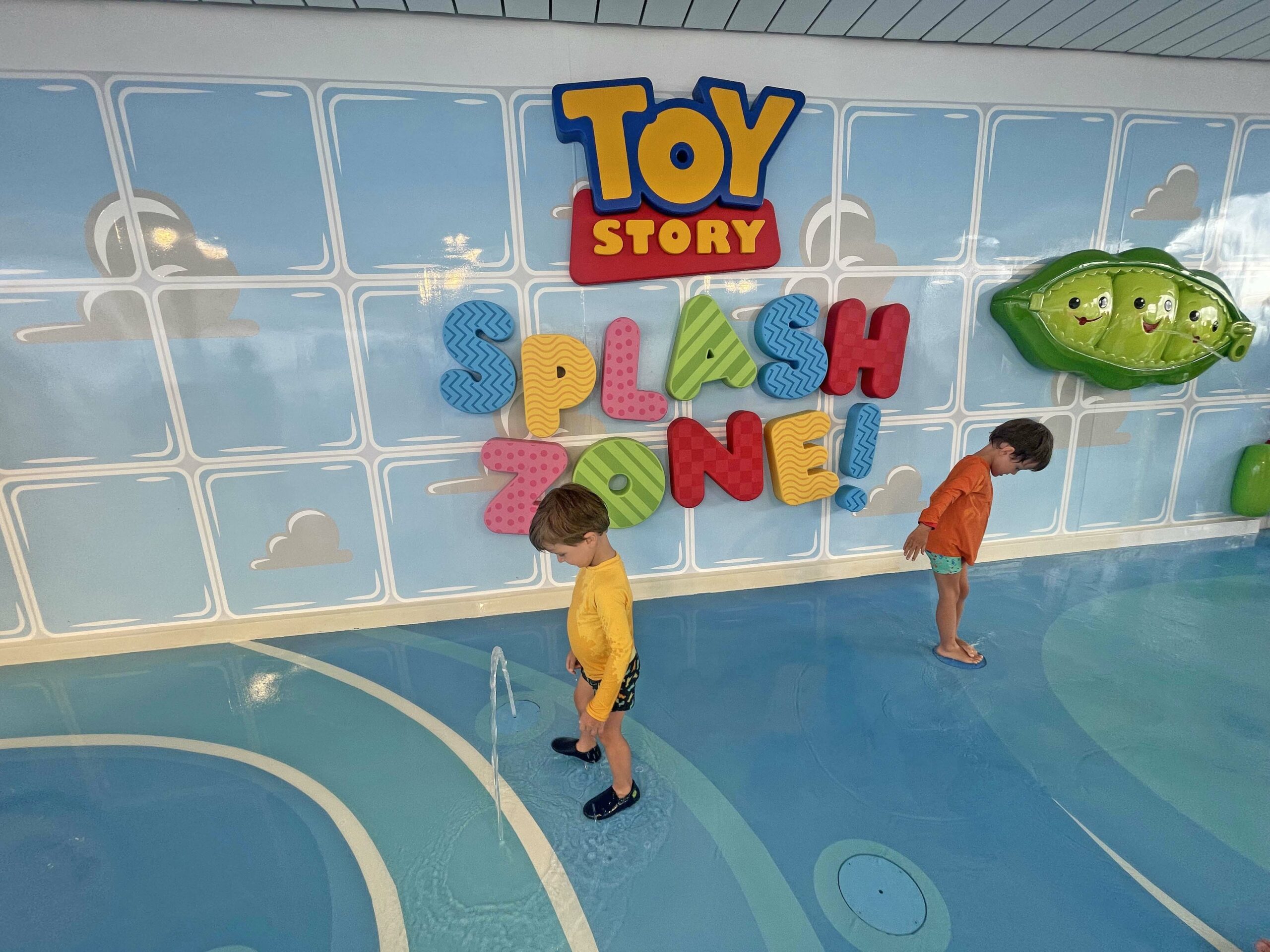 toy story splash zone disney wish