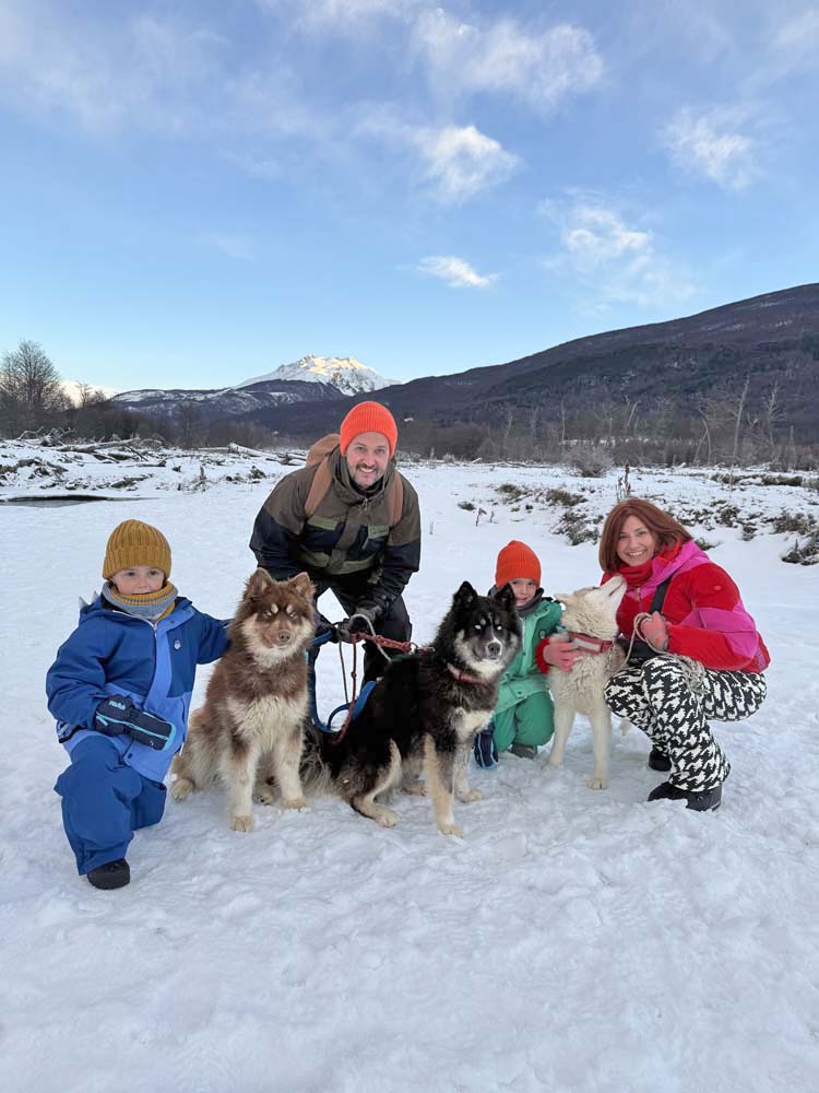 park austral ushuaia husky