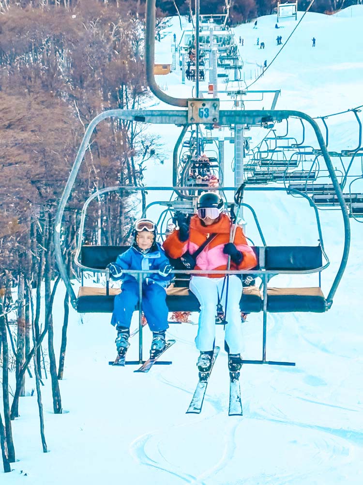 Ski Ushuaia - cerro castor - esquiar com crianças na argentina