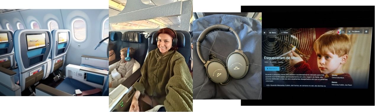 KLM PREMIUM COMFORT - entretenimento a bordo