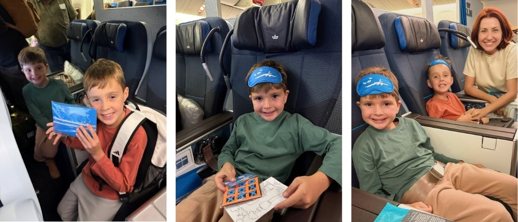 KLM kids - kit para as criancas