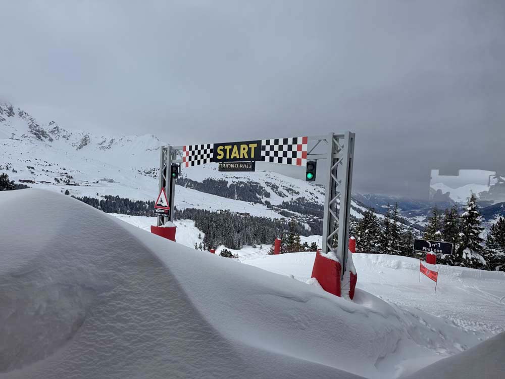 Esquiando com crianças em Courchevel