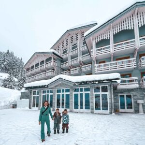 ecrin blanc courchevel - esqui na frança kids friendly