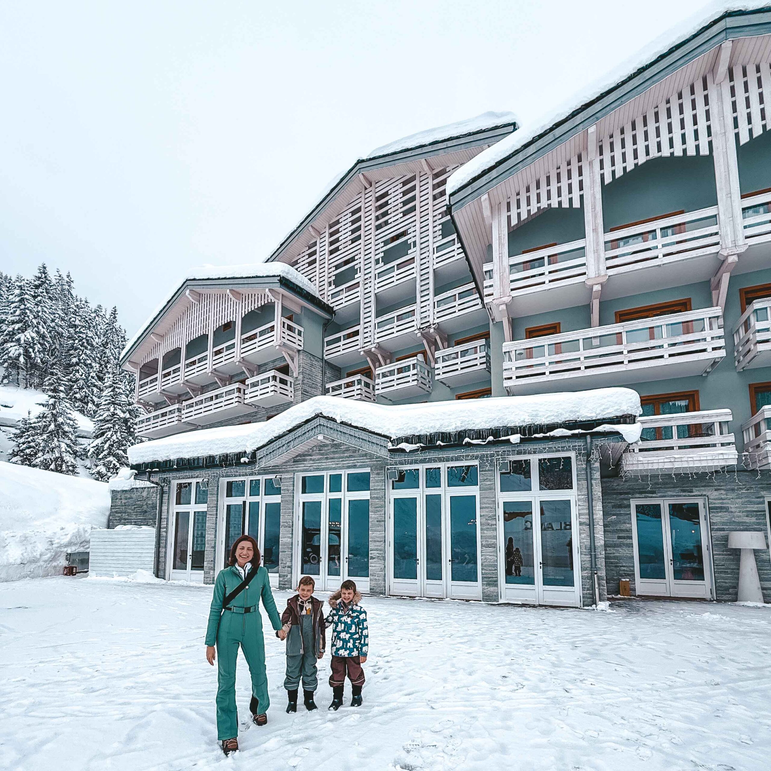 ecrin blanc courchevel - esqui na frança kids friendly